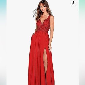 Red Prom Dress, never worn